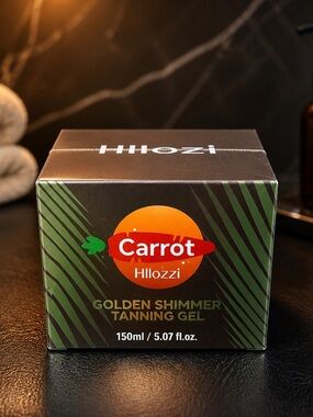 Carrot Hllozzi Golden Shimmer Tanning Gel - SEALED